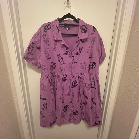 Lazy Oaf Dresses & Skirts - Lazy Oaf Relics Dress Size 20